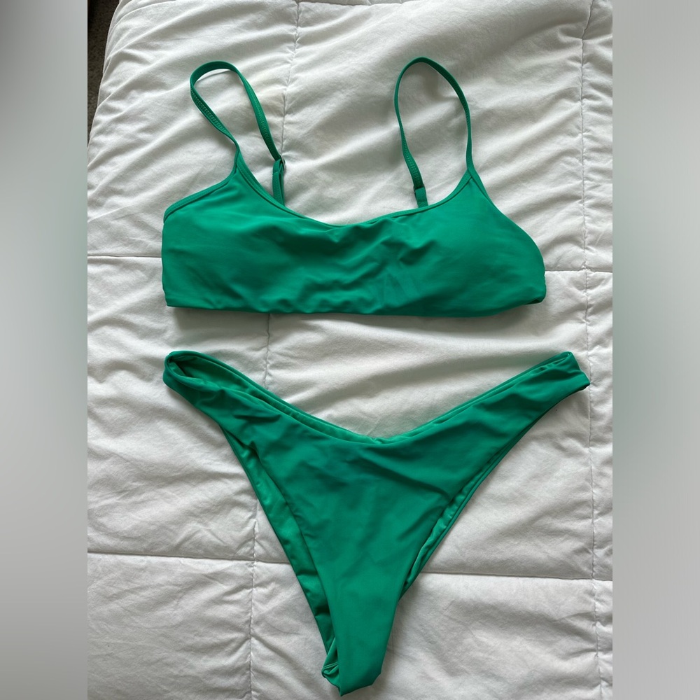 princess polly green swimsuit